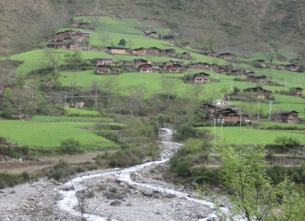 Nu Jiang village